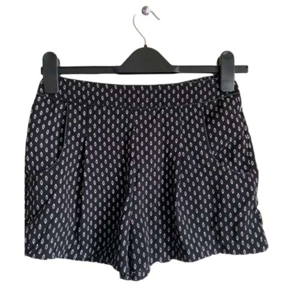 Lucky Brand Teens Black Printed ‎ Shorts Small NWT